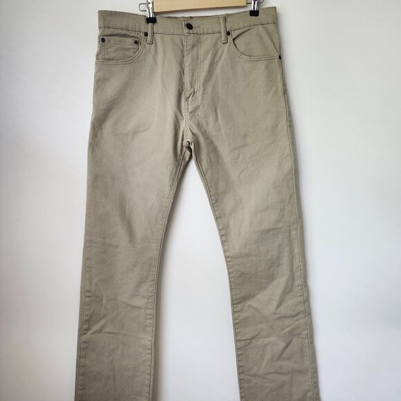 Levi's Men's 517 Boot Cut 5 Pocket Jeans 34 X 34 Desert Taupe Brown - Picture 1 of 3